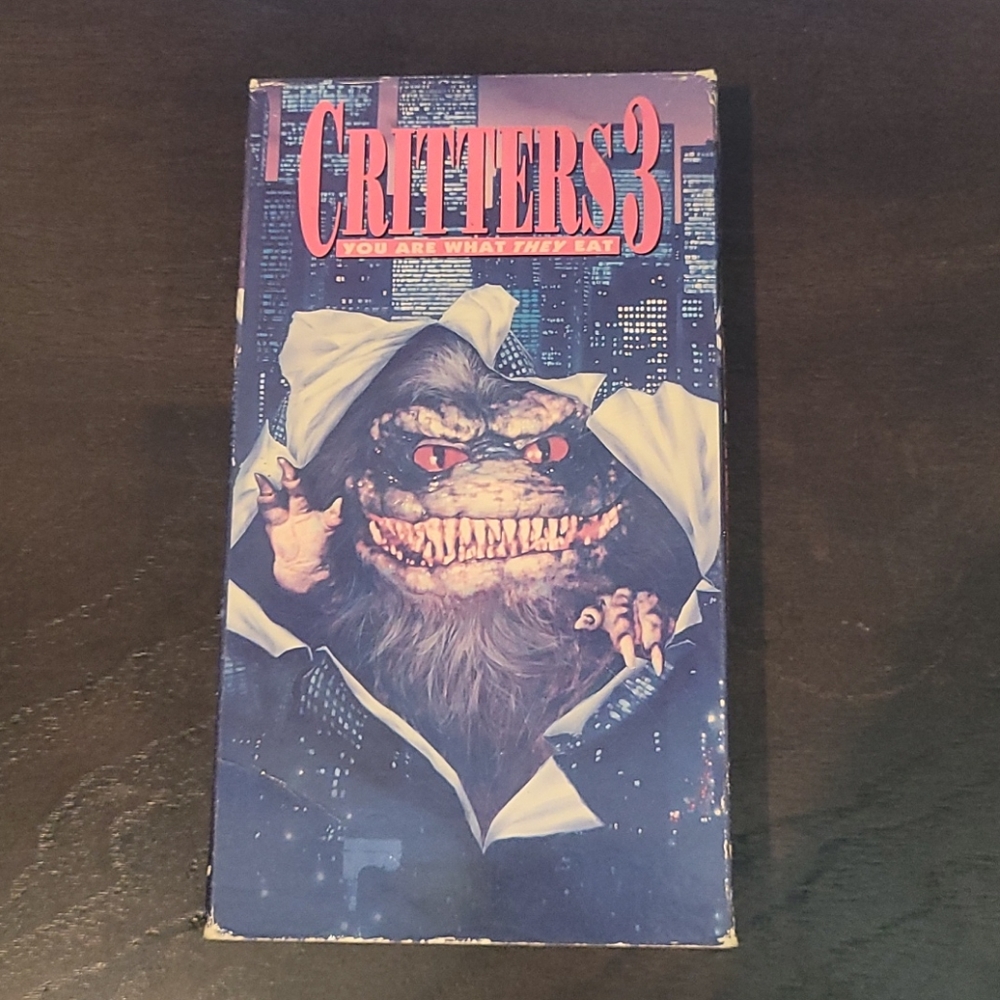 Rare Horror VHS Leonardo DiCaprio Critters 3